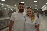 ΕΟΕΣτο Οραν Σημαιοφόροιοι πρωταθλητές της σκοποβολής Άννα Κορακάκη και Μάκης Μίτας