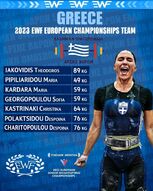 Mε επτά αθλήτριες και αθλητές η Ελλάδα στο Ευρωπαϊκό Πρωτάθλημα Αρσης Βαρών