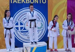 TAE KBO NTO- Α.Σ. ΑΝΔΡΕΙΑ : Αργυρό μετάλλιο η Γλυκερία Παπακωνσταντίνου στο Πανελλήνιο Σχολικό