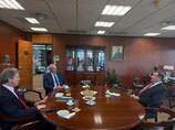 Ο Πρόεδρος της ΕΟΕ Σπύρος Καπράλος συνάντησε τον Πρόεδρο της LEN Antonio Jose Silva