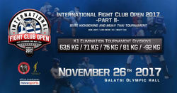 To International Fight Club Open 2017-Part II ΕΡΧΕΤΑΙ!