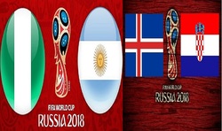 Nιγηρία – Αργεντινή 1-2 Ισλανδία – Κροατία 1-2