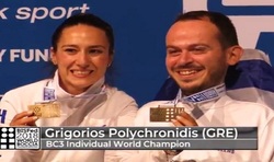Παγκόσμιος πρωταθλητής ο Πολυχρονίδης με την πατρινή Κατερίνα Πατρώνη