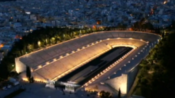 Εγκαινιάστηκε από τον Πρόεδρο Τόμας Μπαχ ο ανανεωμένος φωτισμός του Παναθηναϊκού Σταδίου