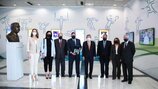 O Πρόεδρος της ΔΟΕ Τόμας Μπαχ εγκαινίασε την Ψηφιακή Εκθεση στην Ελληνική Ολυμπιακή Επιτροπή