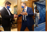 ΕΟΚ Συνάντηση του νέου Προέδρου Ευαγ. Λιόλιου με τον υφυπουργό Αθλητισμού Λευτέρη Αυγενάκη